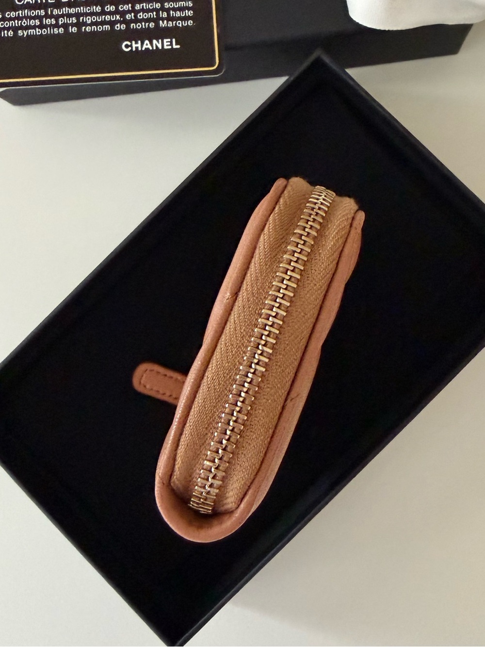 Chanel O-Coin Purse 21K Brown - Picture 11 of 13